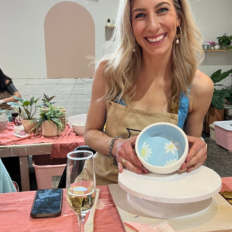 Date Night Upgrade: Why Couples Are Swapping Dinner-and-a-Movie for Ceramic Painting With Drinks Thumbnail